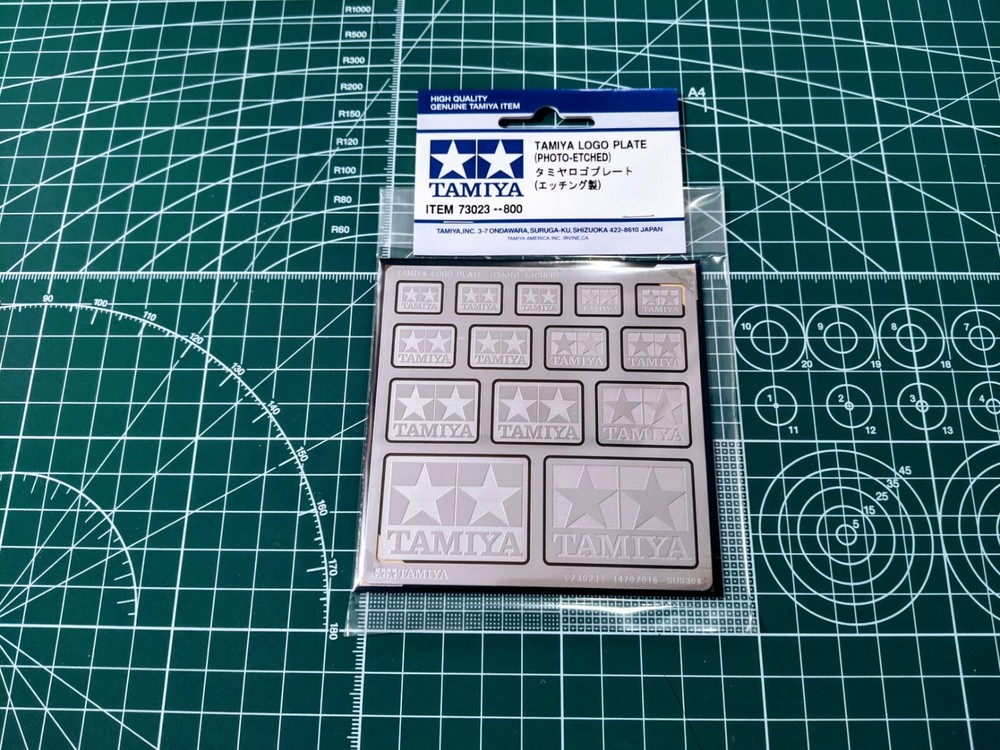 Tamiya Logo Plate Photo Etched 73023