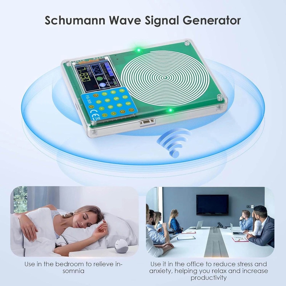 Frequency Generator Device 0.001Hz-200kHz Range with 13 Waveforms and Keypad