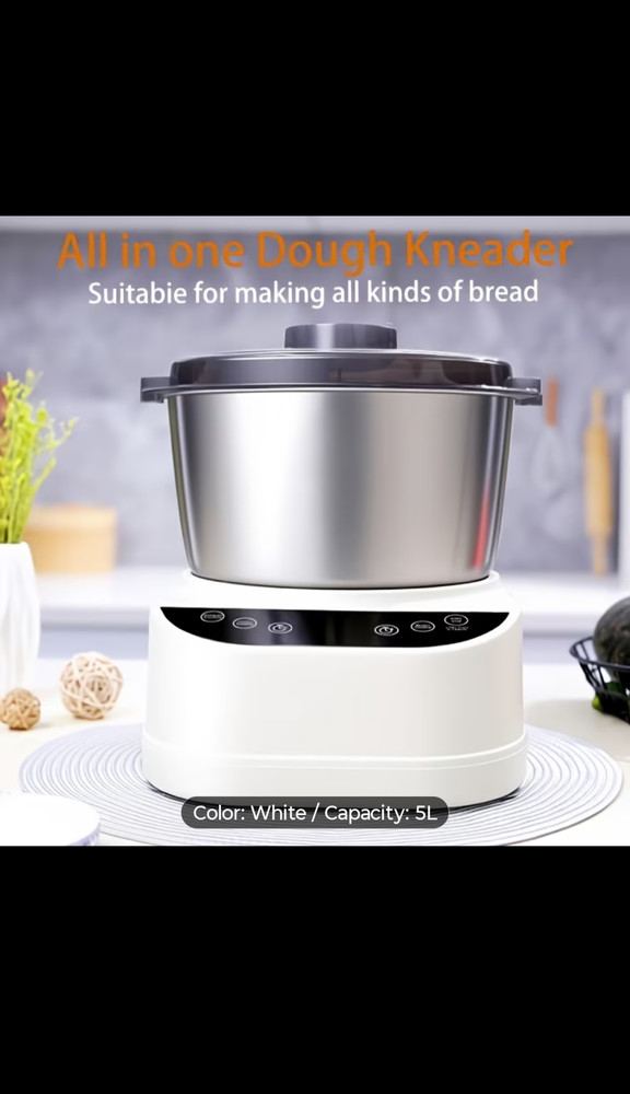 Dough Mixer 5L Large Capacity Electric Dough Maker with Ferment Function