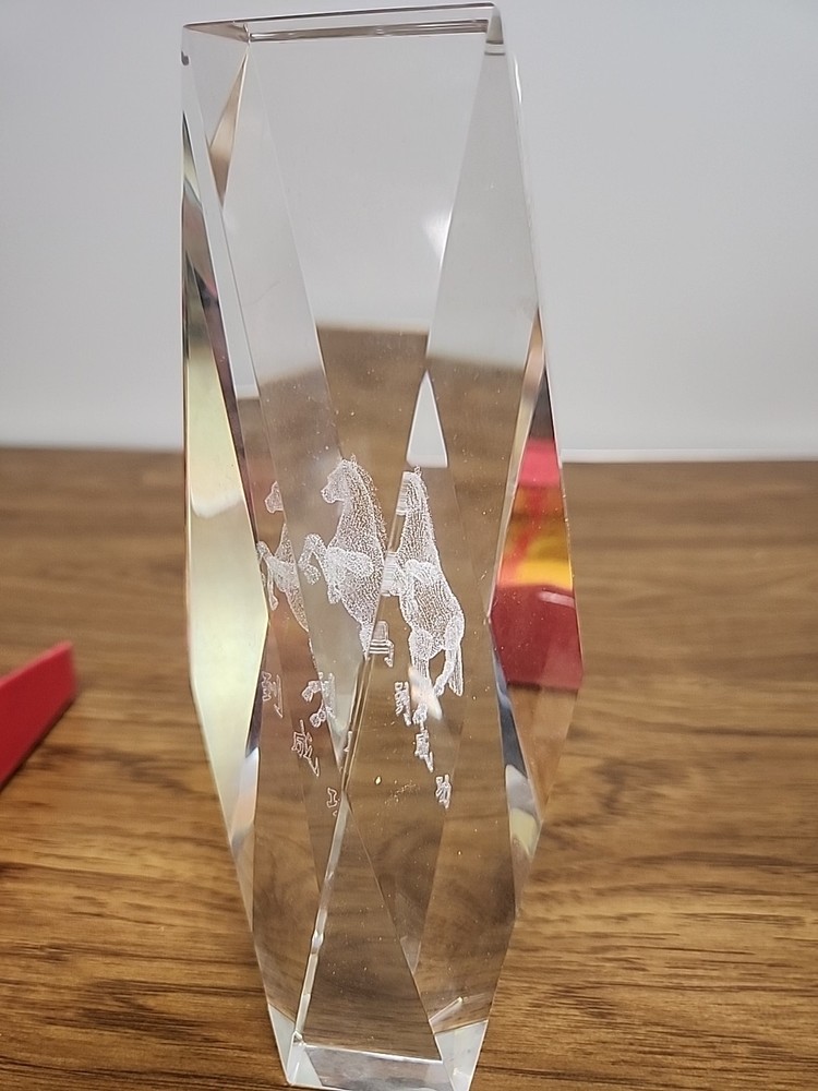 Etched Chinese Crystal