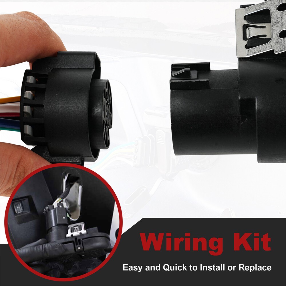 Multi-Tow Wiring Connector Plug Harness Kit USCAR 7 Way