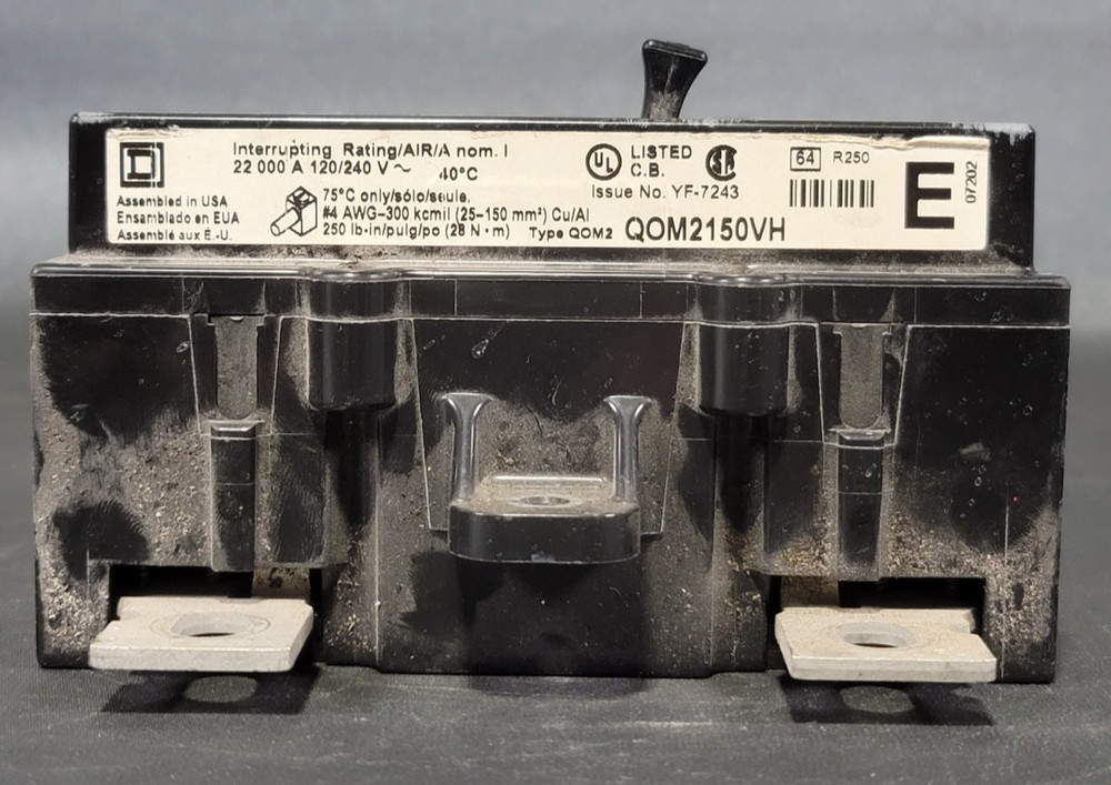 Square D QO 150 Amp QOM2 Circuit Breaker