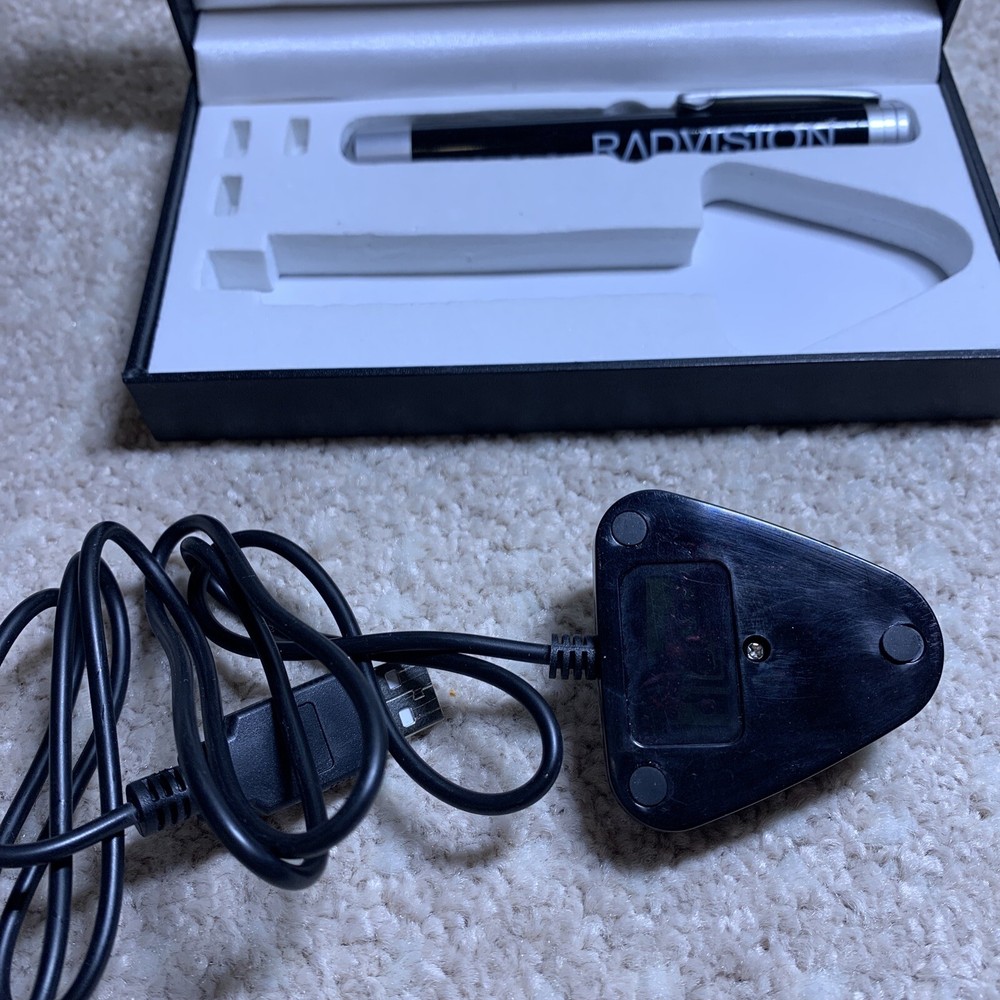 Used Radvision Wireless Laser USB Representation Remote Pointer In Case
