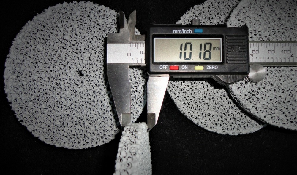 ROUND SILICON CARBIDE MICROWAVE WIRELESS INFRARED HEATING ELEMENT No.: 293