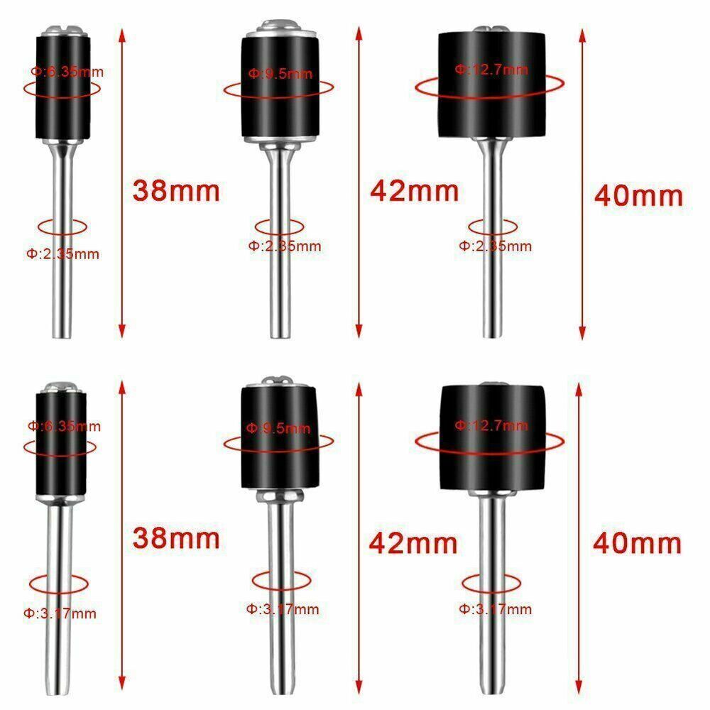252Pcs Sanding Drum Kit For Nail Drill Bits Dremel Accessories Rotary Tool