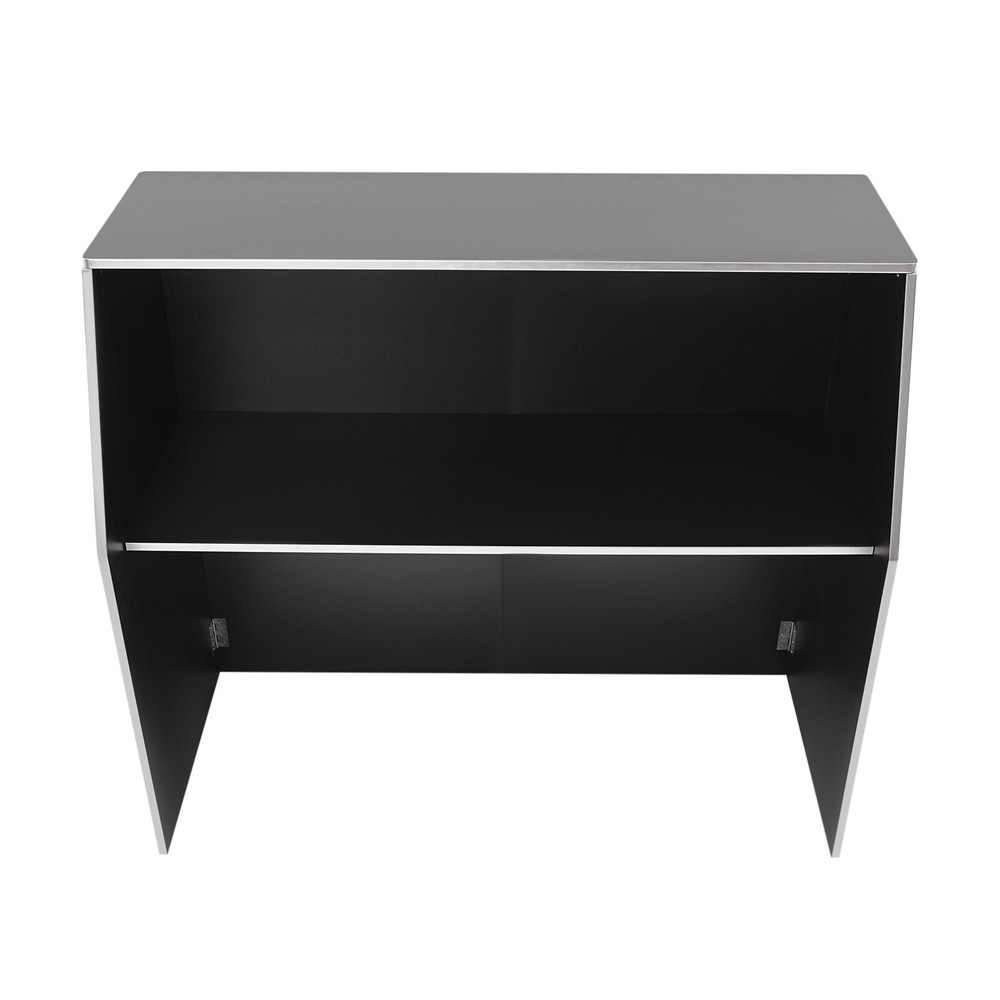Portable Folding Event Bar - Rectangular, Sturdy, Freestanding Design
