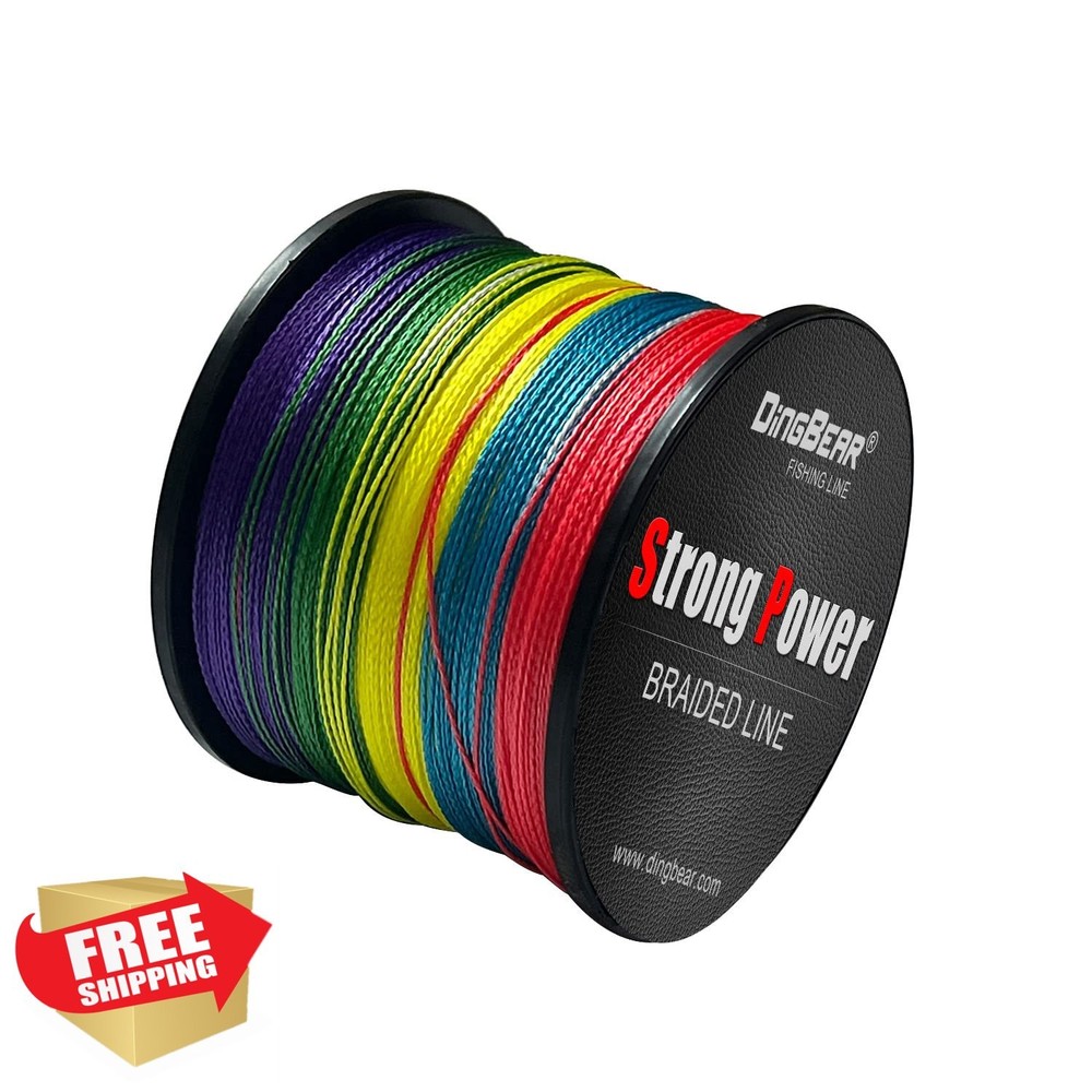 Dingbear Braided Fishing Line 437yd-5000yd Strong Pull