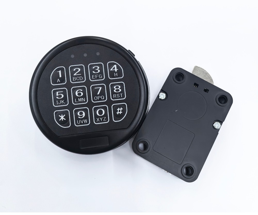 Gun Safe Lock Replacement Black Keypad Lock Safe Electronic Swingbolt Lock