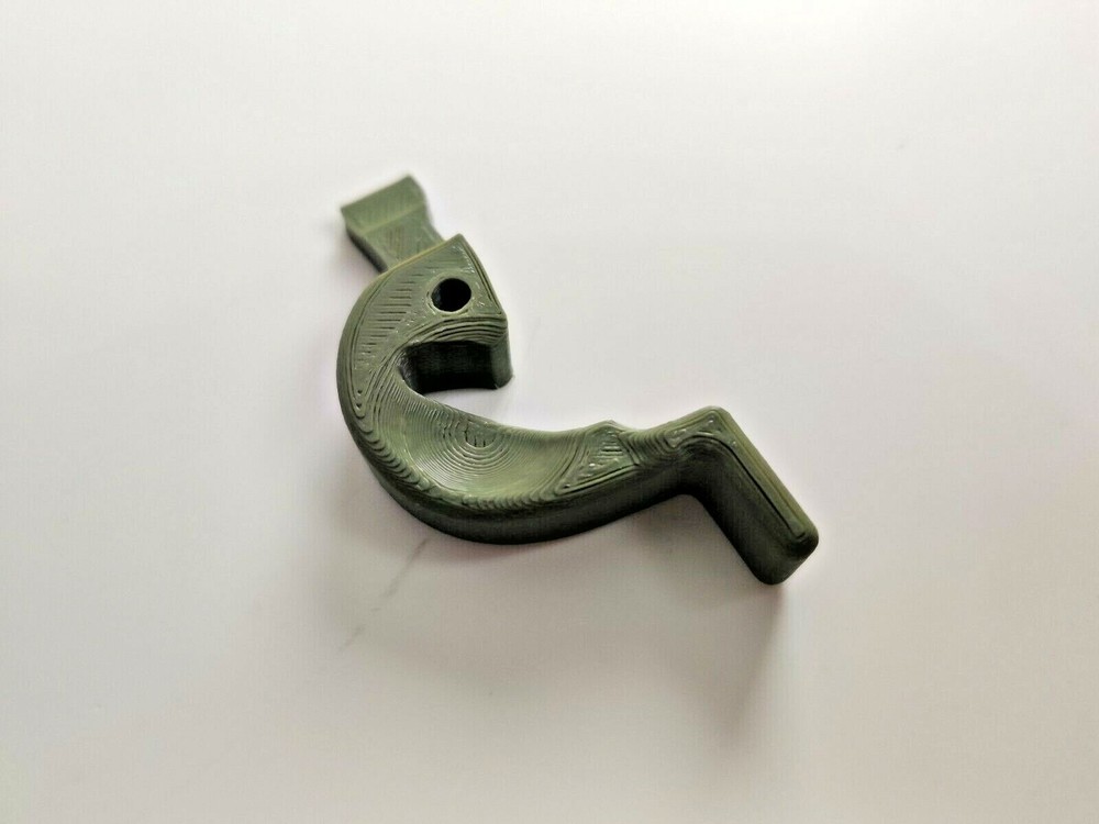Ruger 10/22 Custom "Stubby" Extended Magazine Release - GREEN