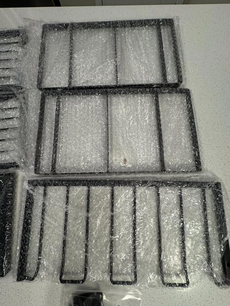Metal Wire Rack Organizer - Multi-Layer Storage Shelves