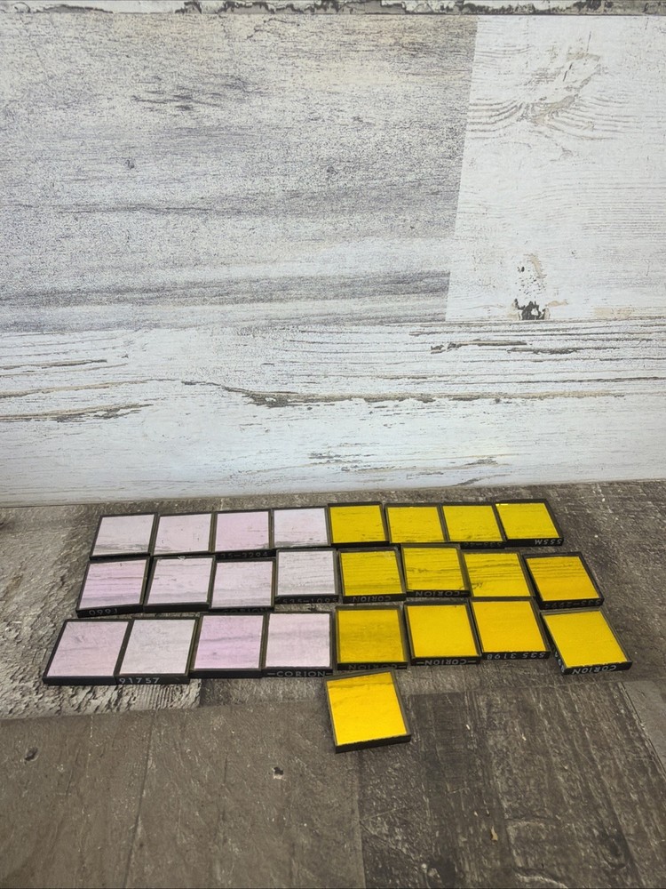 Corion Interference Bandpass filters Lot Of 25