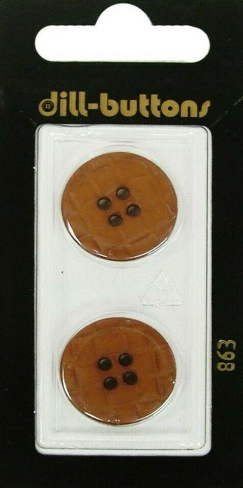 Dill Buttons ~ (0863) - 3/4" - 2 ct