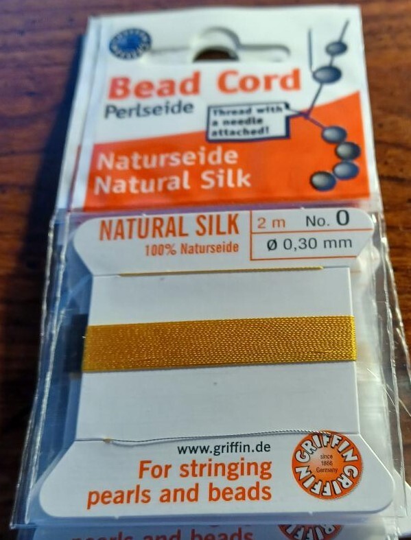 Griffin Natural Silk Bead for Stringing Pearls and Beads