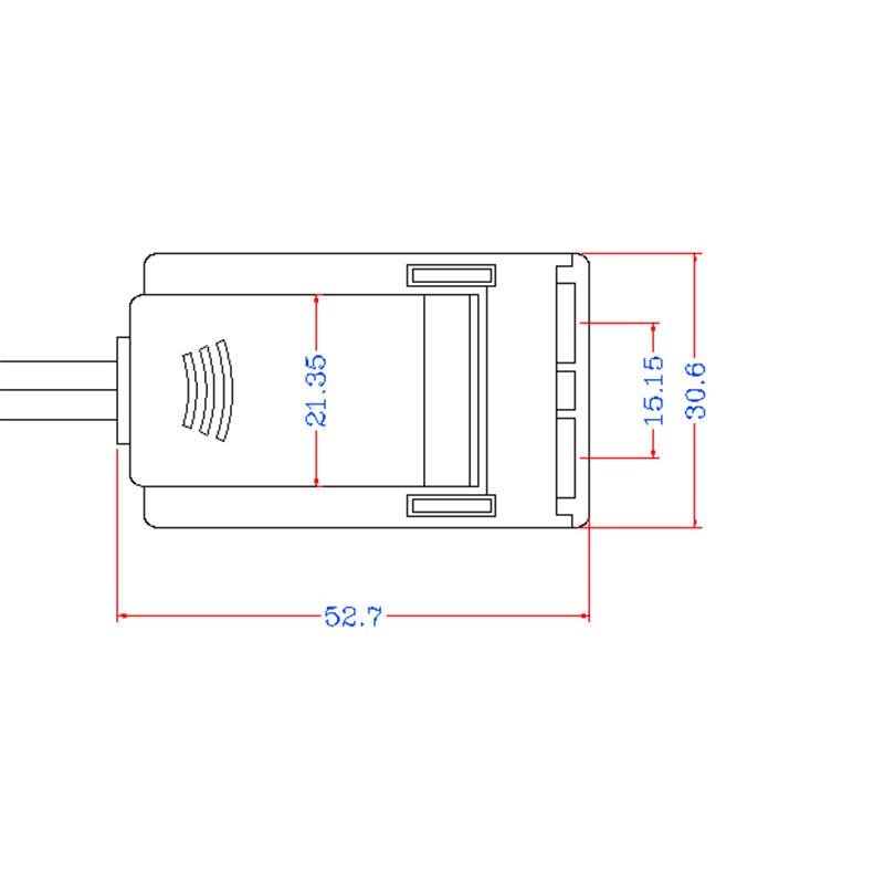 REM American Plug Electrosurgical Electrode Negative Plate Connection Cable/Wire