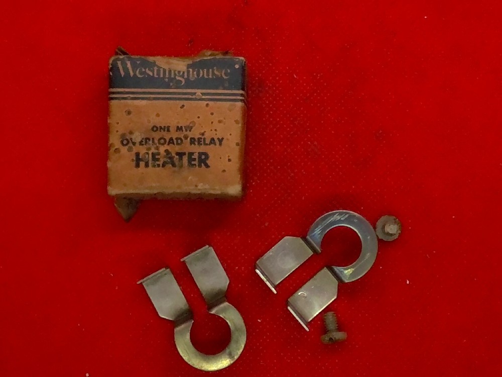 WESTINGHOUSE BE-1.4 OVERLOAD RELAY HEATER