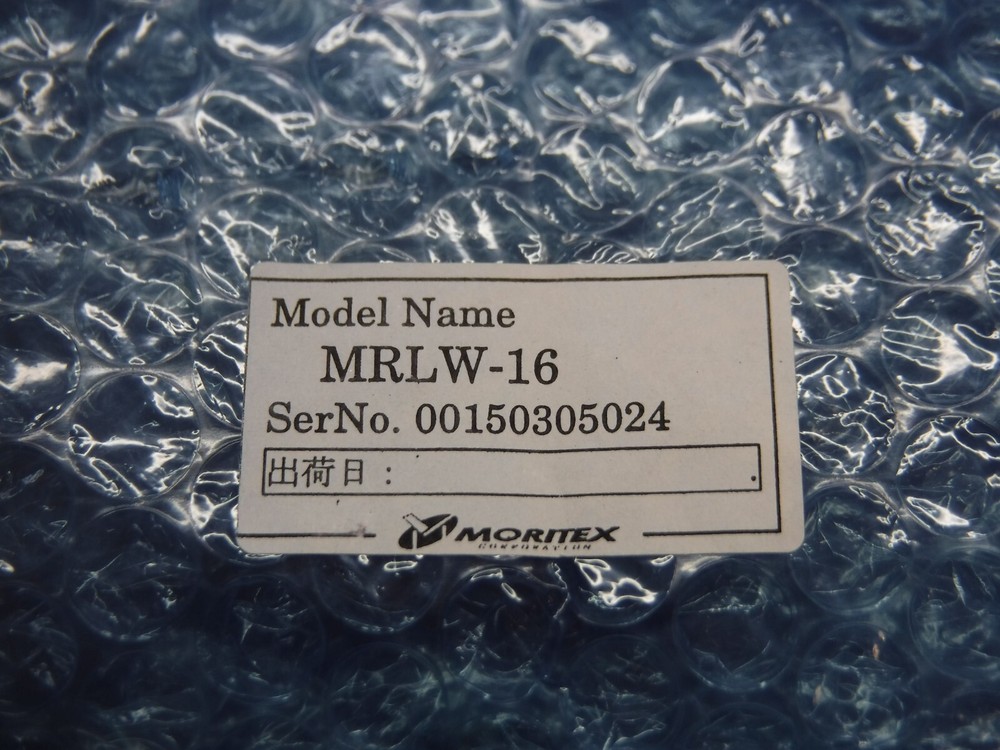 Moritex Corp. MRLW-16 3mm DC12V-3.4W Light Source