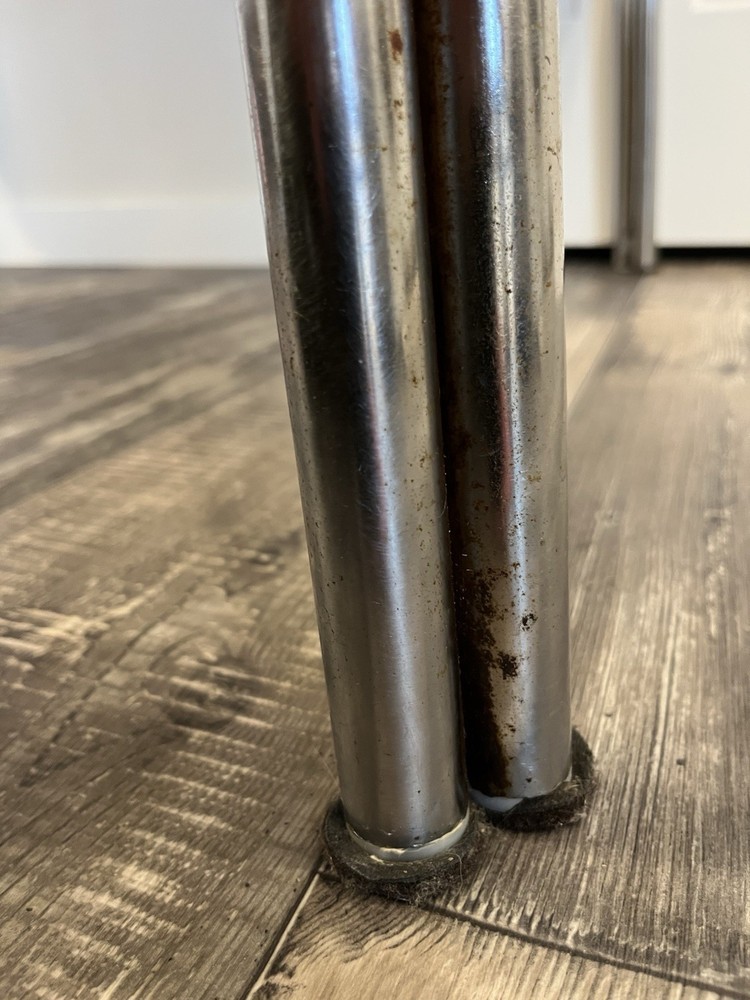 Vintage Yellow Formica Kitchen Table