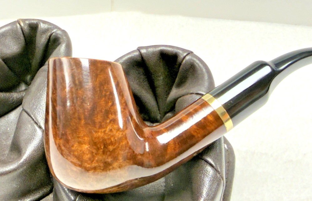 Mr. Brog #67 Smooth Full Bent Egg 9mm Filter Pipe w Acrylic Stem
