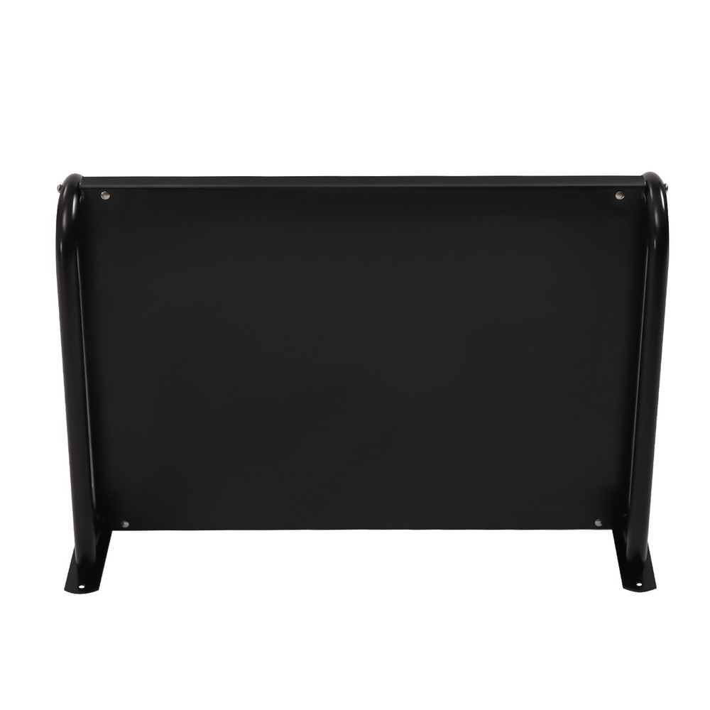 Kitchen Pan Pot Rack Wall Mounted Hanging Storage Organizer Shelf With 6 Hooks