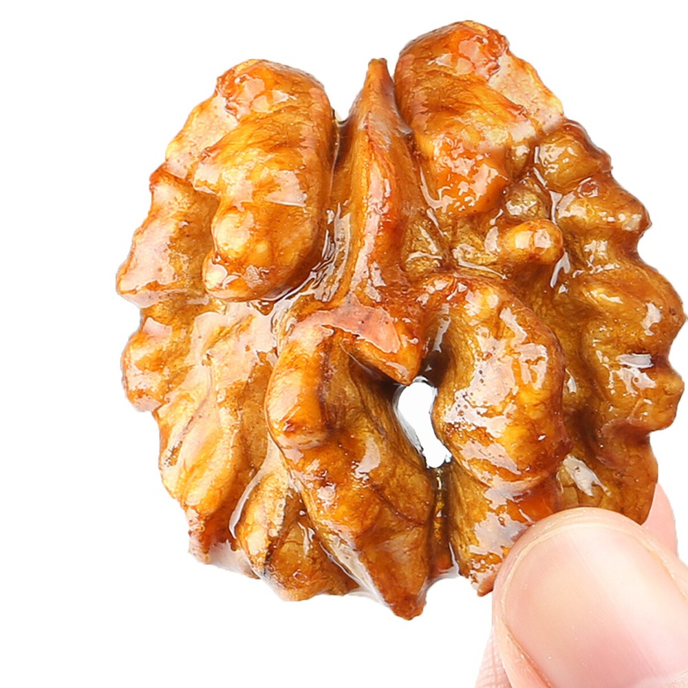 1 Pack 500g Sugar-Coated Amber Walnut Kernel Walnut Meat Leisure Snacks
