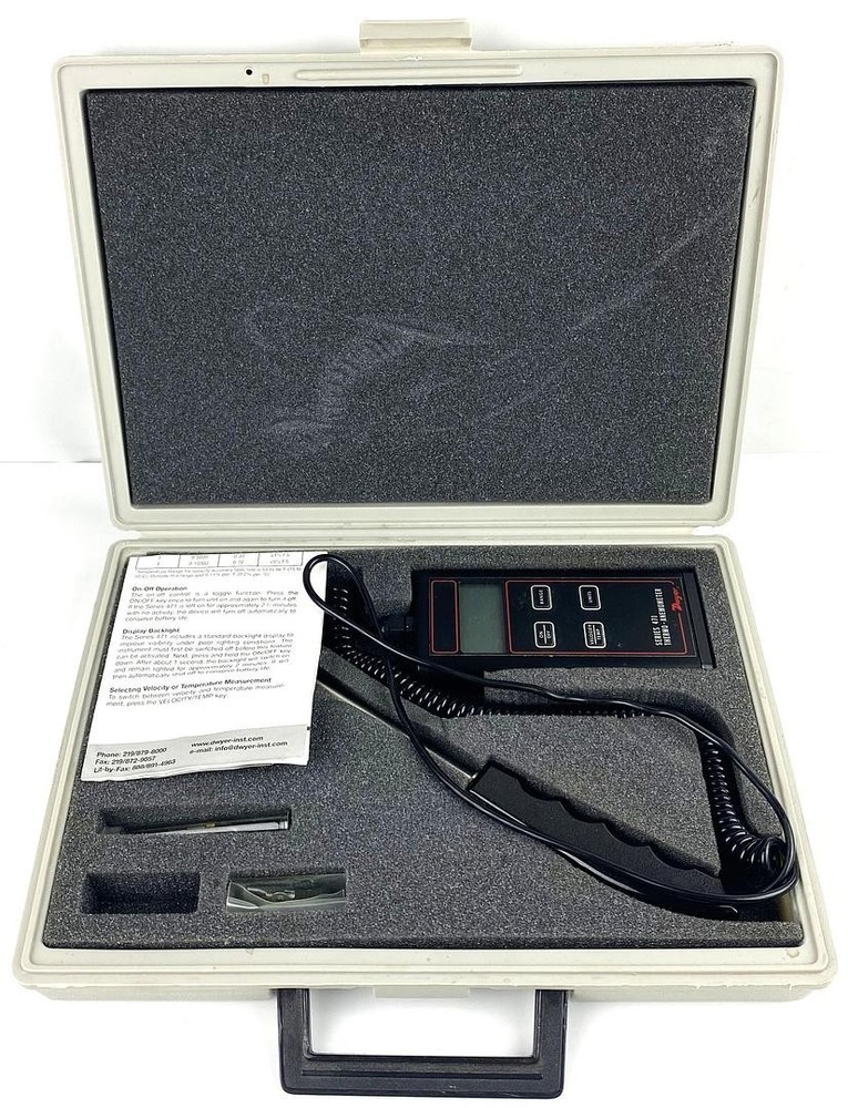 Dwyer Series 471 Thermo-Anemometer