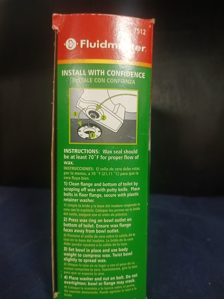 Fluidmaster Reinforced Wax Ring Kit