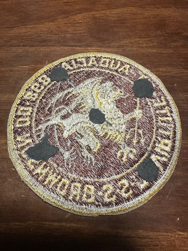 Vintage US Navy USS Brownson DD-868 Ship Patch