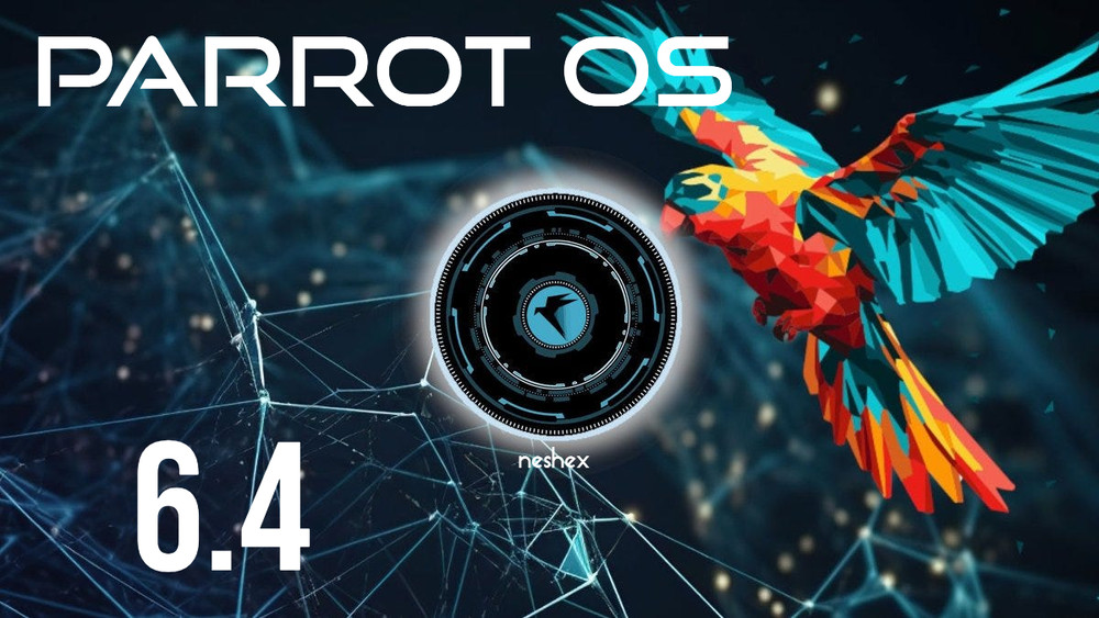 Parrot OS 6.4 Linux Latest Bootable USB Flash Drive
