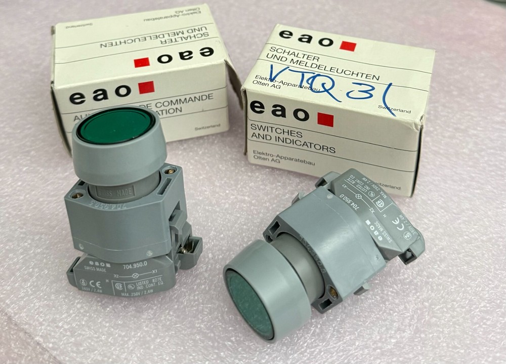 2ea eao 704-01-1695X  Switch Actuator,  Illuminated Pushbutton Switches
