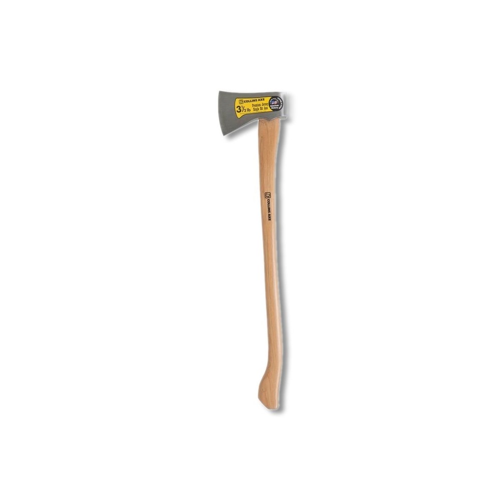 COLLINS Single Bit Axe 3.5lb 35in Wood Handle 32731