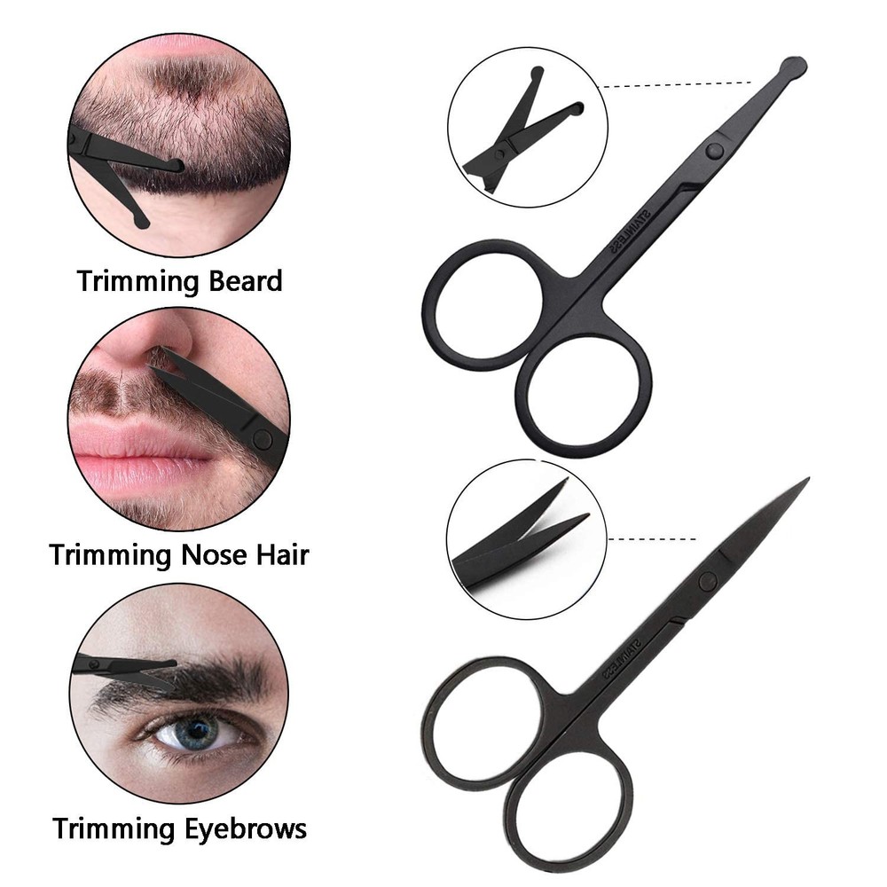 Beard Shaper, Shaping Tools, Include Template Guide, 16 Piece Set