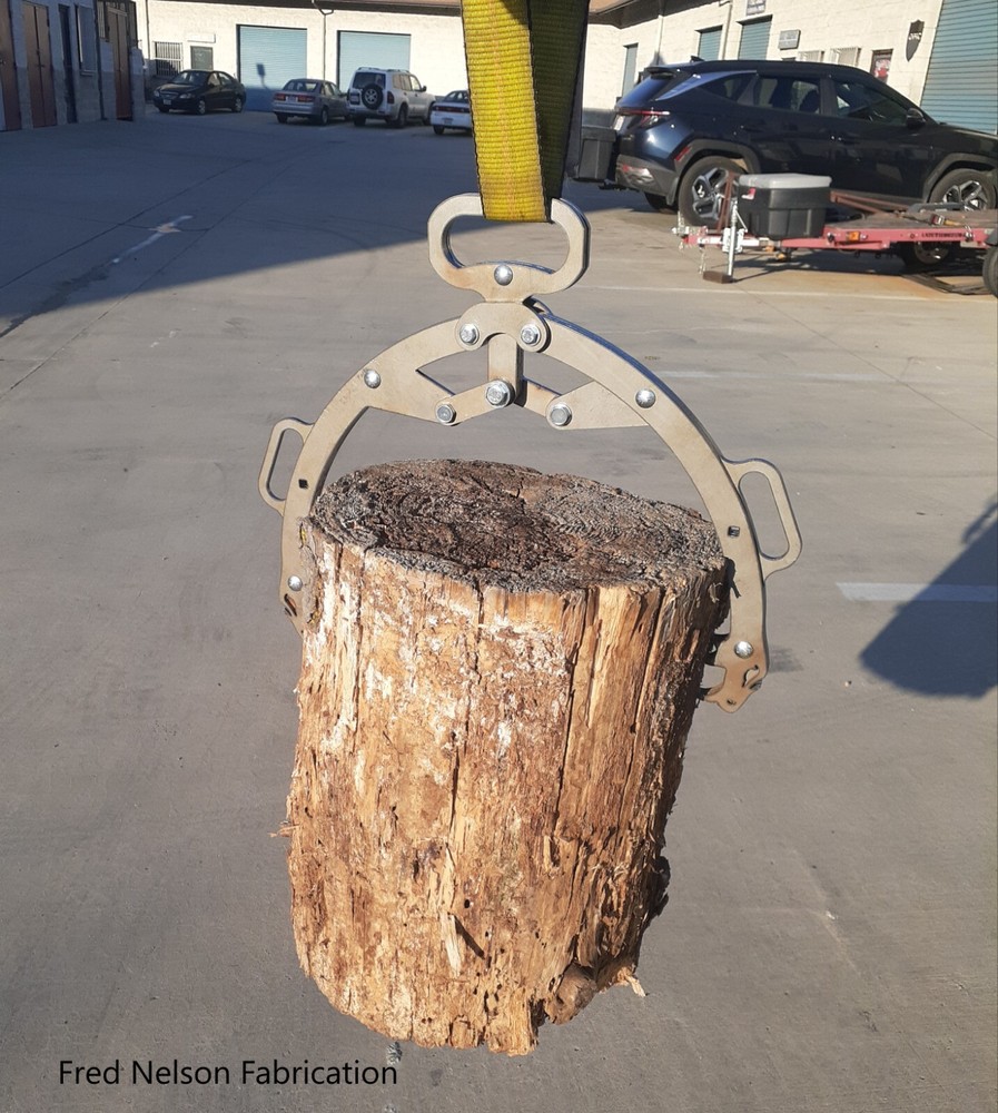 Heavy Duty Log Grapple. Log tongs.