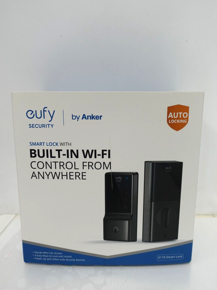 Eufy E110 Smart Lock With Buit-in Wi-Fi Control From Anywhere