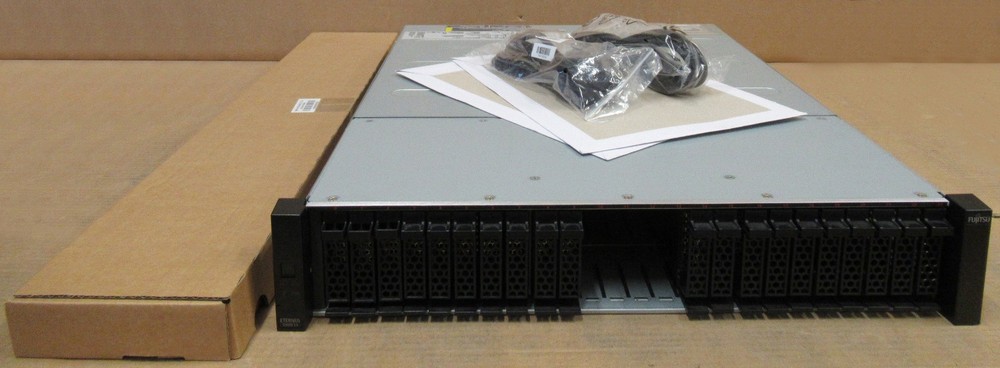 Fujitsu Eternus DX60 S3 24 Bay iSCSI 10GBps Dual Controller Disk Storage System