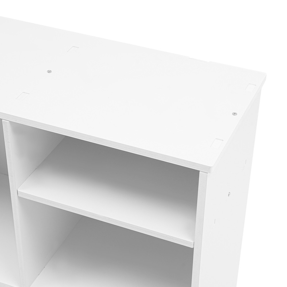 Double-Tier Desktop Bookshelf Organizer - Stylish & Space-Saving Storage
