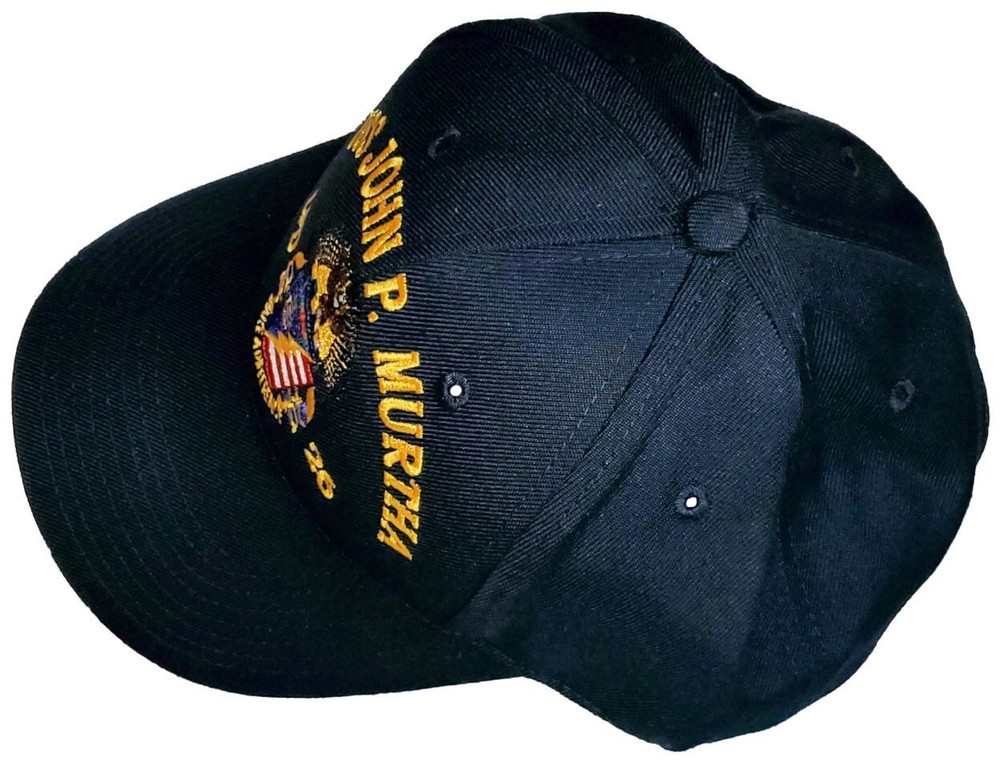 NEW USS JOHN P. MURTHA LPD 26 COMMAND BALL CAP with HOOK & LOOP ADJ REAR STRAP