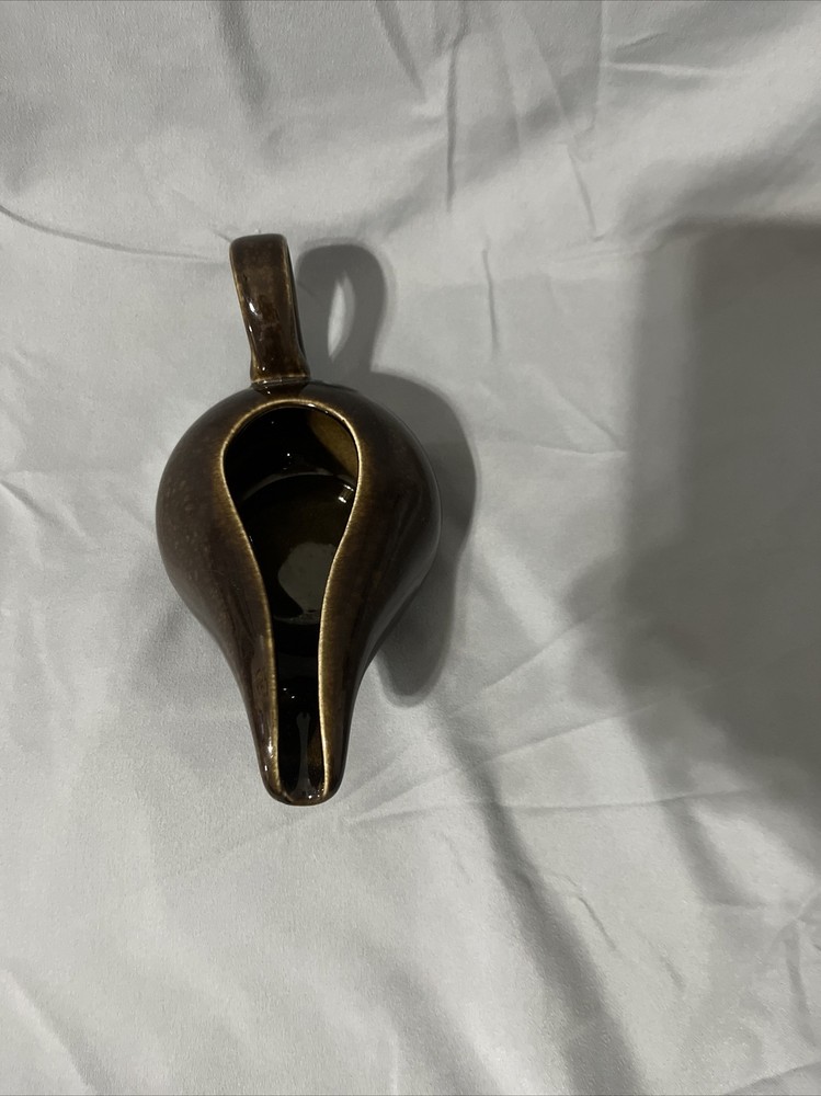 Russell Wright Steubenville Black Chutney Creamer