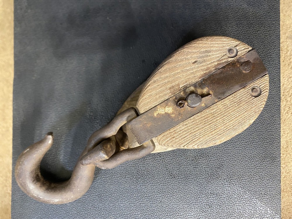 antique block and tackle
