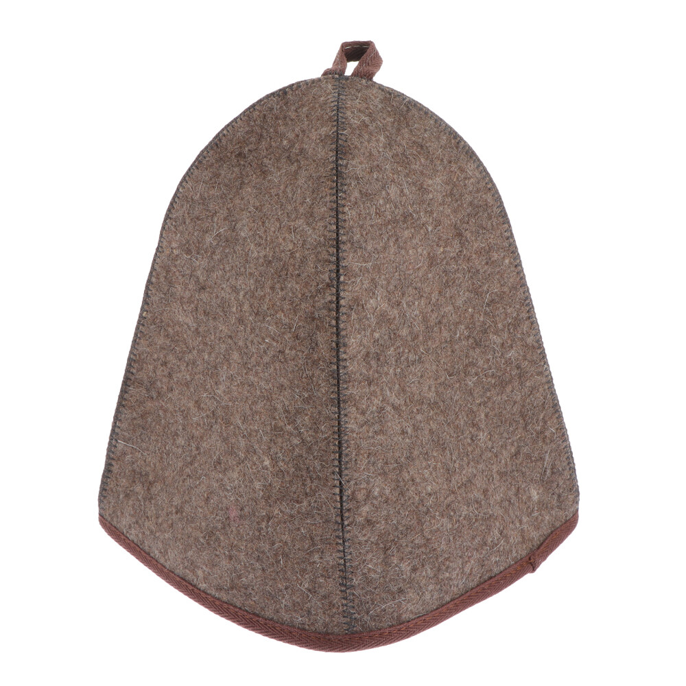 1PC Wool Felt Hat Bathing Hat Comfortable Sauna Hat Water Absorption Hat