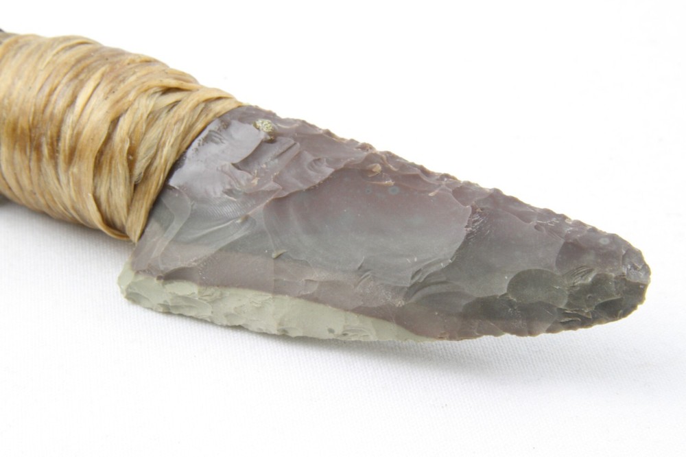 NATIVE AMERICAN INSPIRED DAGGER WITH BLADE #9 (7 7/8")