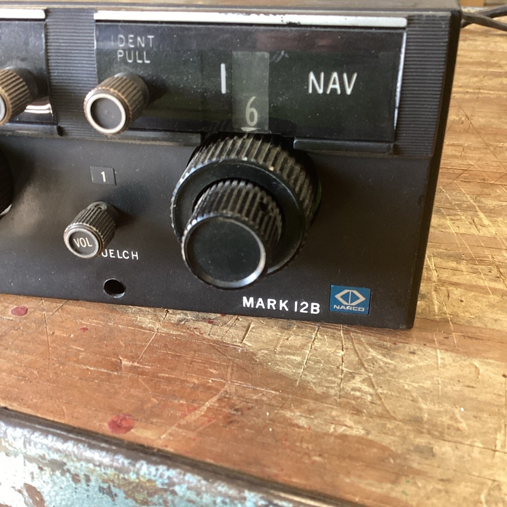 Narco Mark12B Nav/comm Transmitter Receiver Parts Only