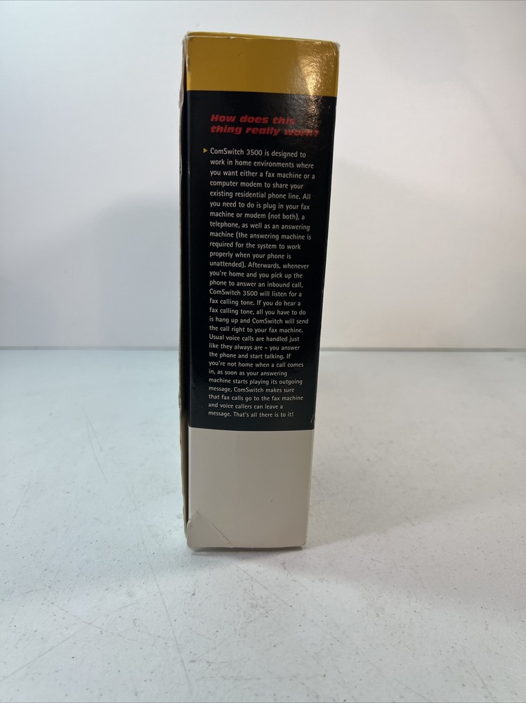 Command Communications Com (CS3500) 4-Ports External Switch