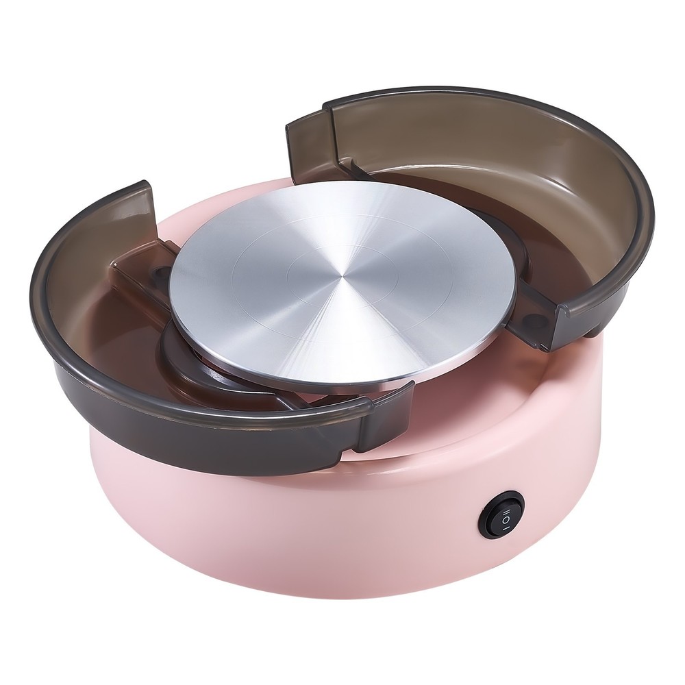 HOT/ Mini Pottery Wheel,6 inch Turntable,Forward and Reverse Rotation,Adjustabl
