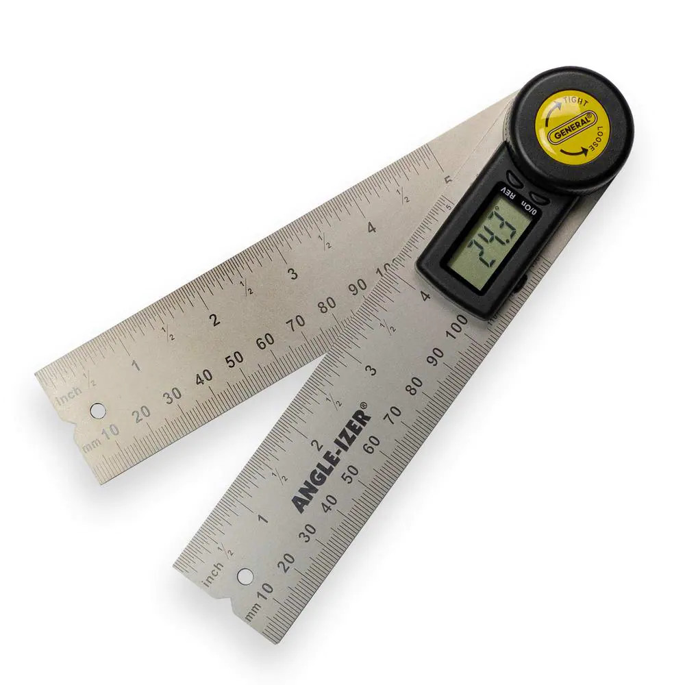 General Tools 5" Digital Reversible Angle Finder w/ LCD Display & Angle Lock