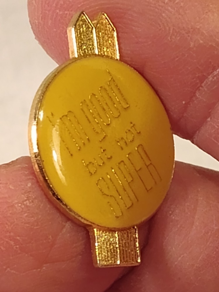 Vintage 1980s Ski Level Commentary Lapel Pin