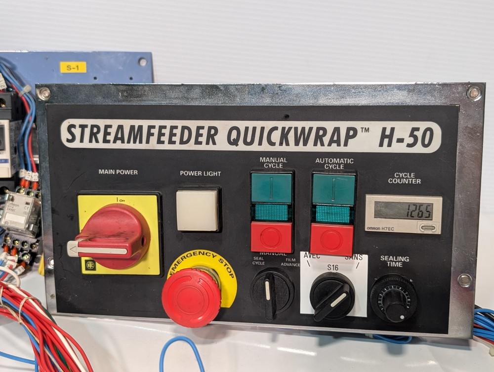 Streamfeeder Quickwrap H-50 Industrial Polybagger System Control Module Assembly