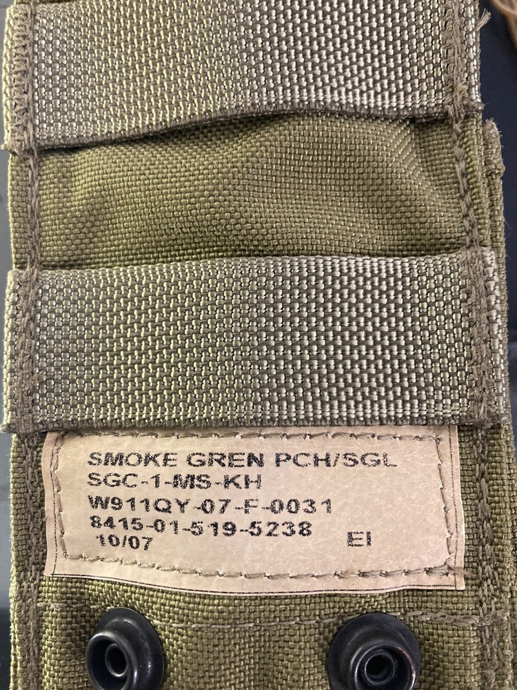 Smoke Pouch MOLLE Khaki Eagle Industries