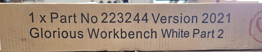 NEW Glorious Music Station DJ Table & Studio Work Station Version 2021 White