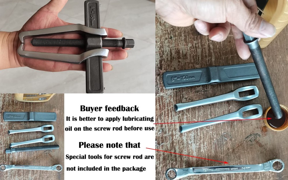 CR-V Single Hook Two Claws Puller Separate Lifting Device.TAO+ Stores Offer 4...