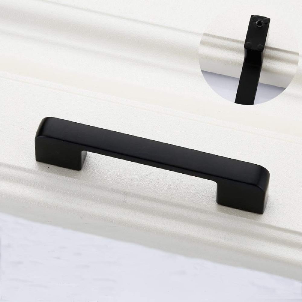 Black 1221 Kitchen Cabinet Handle Pulls